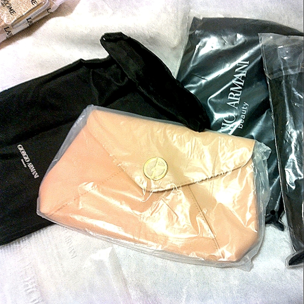 Armani cosmetic bag new